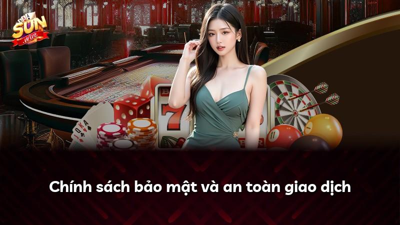 Chính sách bảo mật và an toàn giao dịch