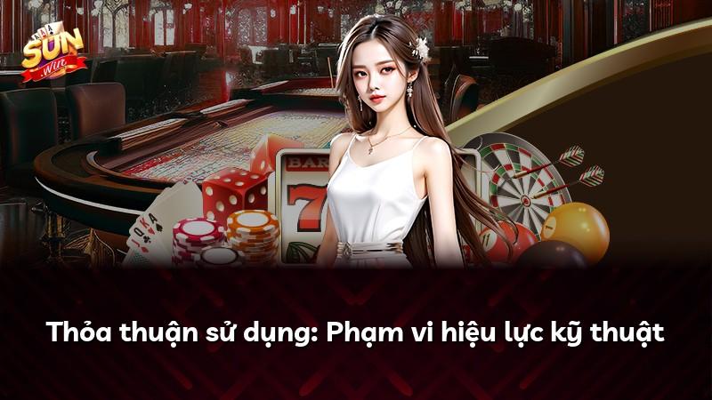 Thỏa thuận sử dụng: Phạm vi hiệu lực kỹ thuật