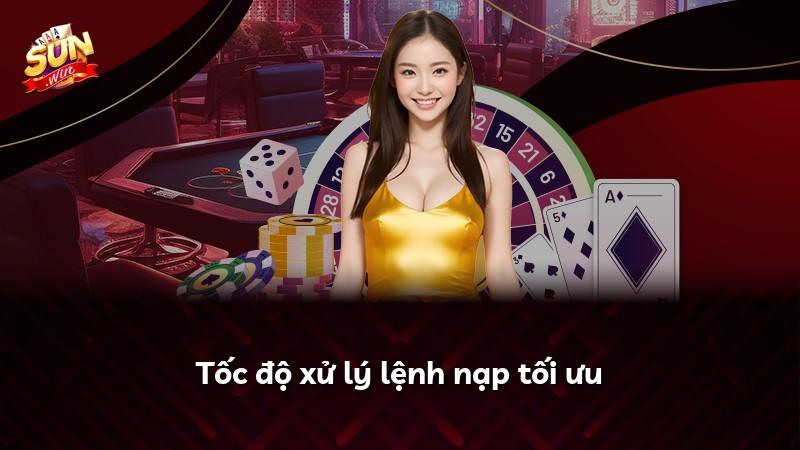 Tốc độ xử lý lệnh nạp tối ưu